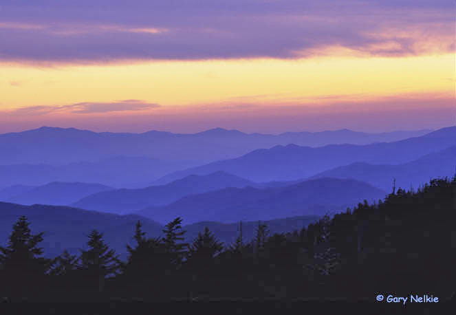 Sunset on the Appalachian Trail - Tennessee