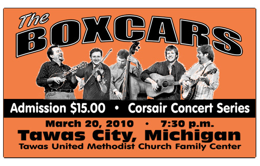 The Boxcars
Concert Ticket